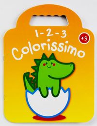 1-2-3 Colorissimo 3+ smok -  - książka