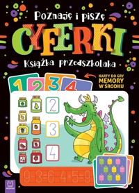 Poznaję i piszę cyferki. Książka przedszkolaka. Karty do gry memory w środku - Agnieszka Bator - książka