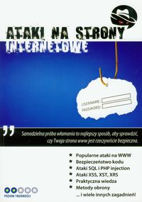 Ataki na strony internetowe z płytą CD - Gliwiński Mariusz - książka