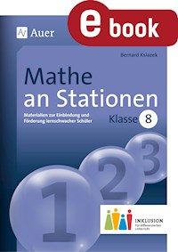 Mathe an Stationen 8 Inklusion - Bernard Ksiazek - ebook