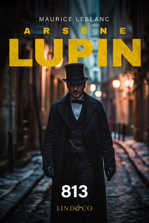 Okładka książki Arsène Lupin. 813