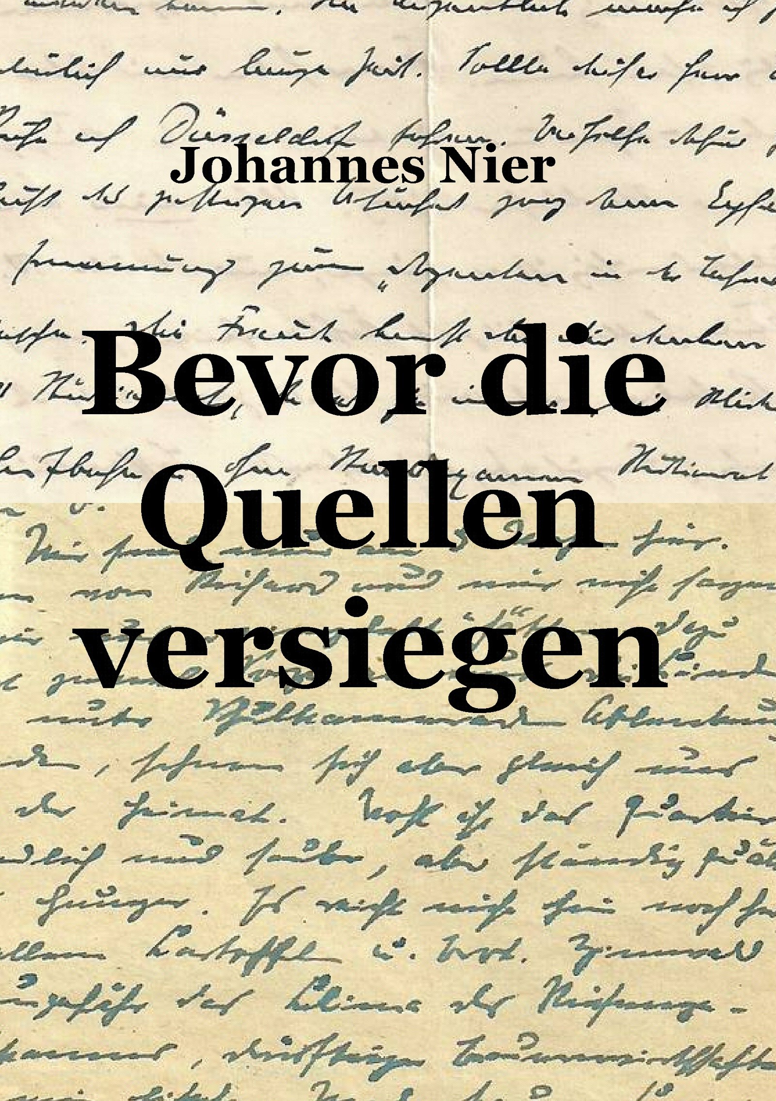 Bevor die Quellen versiegen