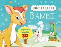 Bambi. Rozkładanki. Bajeczna książka 3D - zbiorowa praca - książka