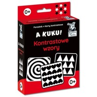 A kuku! Kontrastowe wzory. Poradnik + karty kontrastowe - Zych Anna - książka