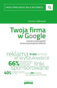 Twoja firma w Google - Damian Sałkowski - książka