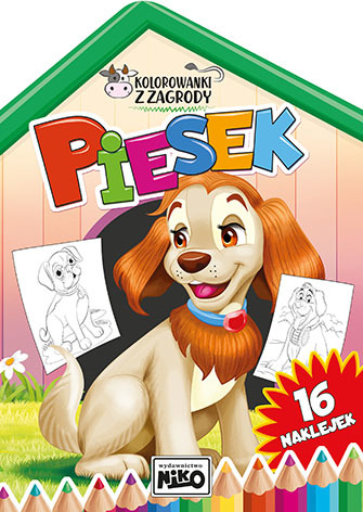 Piesek. Kolorowanki z zagrody - Artur Rajch - książka