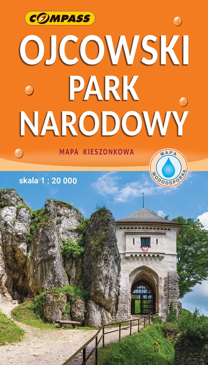 Ojcowski Park Narodowy. Mapa kieszonkowa w skali 1:20 000 - zbiorowa praca - książka