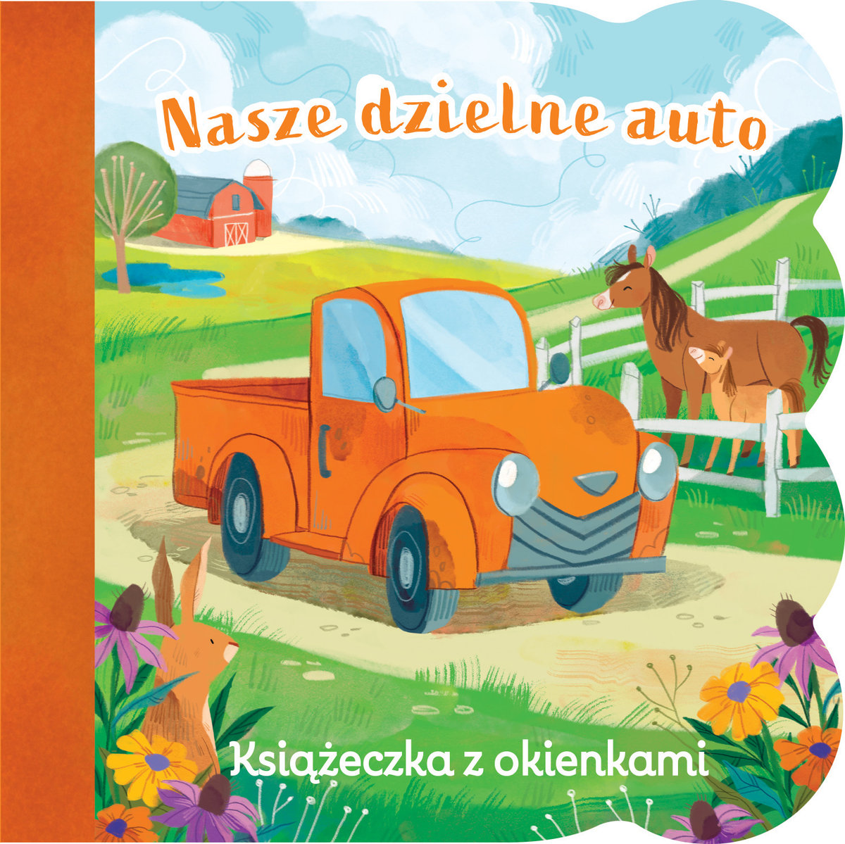 Świat maluszka. Nasze dzielne auto. Książeczka z okienkami - Ginger Swift, Zoe Persico (ilustr.) - książka