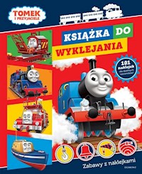 Tomek i przyjaciele Książka do wyklejania - - książka