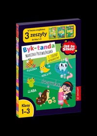 Teczka - Idę do szkoły. Byk-tanda Marcina Przewoźnika i Zabawy Ortograficzne. Klasy 1-3 -  - książka