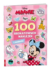 Minnie 100 brokatowych naklejek -  - książka