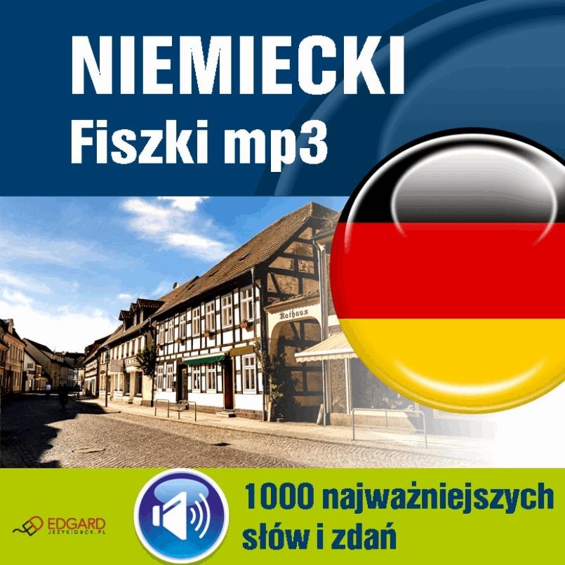 Niemiecki Fiszki mp3 1000 najważniejszych słów i zdań
