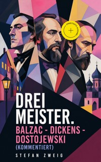 Drei Meister. Balzac - Dickens - Dostojewski (Kommentiert) - Stefan Zweig - ebook