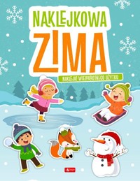 Naklejkowa zima -  - książka
