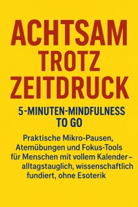 Achtsam trotz Zeitdruck: 5-Minuten-Mindfulness to go - Lina Krüger - ebook