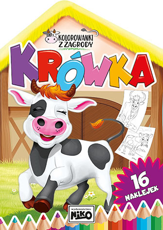 Krówka. Kolorowanki z zagrody - Artur Rajch - książka