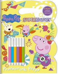 Peppa Pig Superkolory cz. 5 Przebieranki Peppy -  - książka