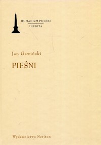 Pieśni - Gawiński Jan - książka