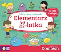 Elementarz 5-latka Domowa Akademia - Pietruczuk-Bogucka Elżbieta - książka