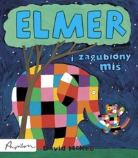 Elmer i zagubiony miś - McKee David - ebook + książka