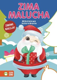 Zima malucha Mikołajowe kolorowanie - zbiorowa praca - książka