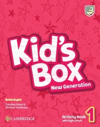 Kid's Box New Generation 1 Activity Book with Digital Pack British English - Nixon Caroline, Tomlinson Michael - książka