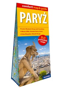 Paryż. Laminowana mapa i przewodnik 2w1 - Marta Kiełczewska-Konopka - książka