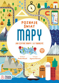 Mapy Poznaję świat z naklejkami - Paola Misesti - książka