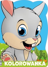 Wykrojnik Zajączek Kolorowanka -  - książka