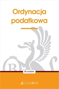 Ordynacja podatkowa -  - książka