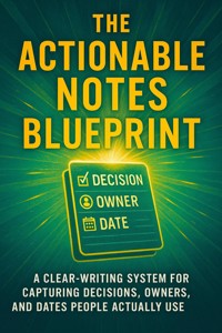 The Actionable Notes Blueprint - Caleb Prescott - ebook