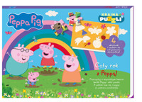 Peppa Pig. Kraina puzzli. Cały rok z Peppą - zbiorowa praca - książka