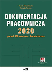 Dokumentacja pracownicza 2020 - Mroczkowska Renata, Potocka Patrycja - książka
