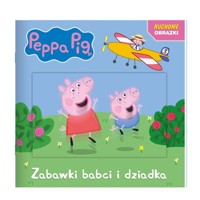 Peppa Pig Ruchome obrazki Zabawki babci i dziadka -  - książka