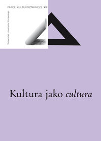 Kultura jako cultura -  - książka