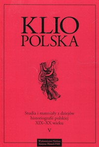Klio Polska V -  - książka