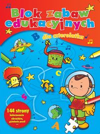 Blok Zabaw edukacyjnych dla czterolatka -  - książka