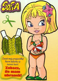 Kolekcja lalek wycinanek Sofia -  - książka