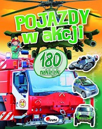 Pojazdy w akcji 180 naklejek -  - książka