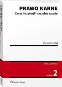 Prawo karne Zarys instytucji i naczelne zasady wyd.2 - Wojciech Cieślak - książka