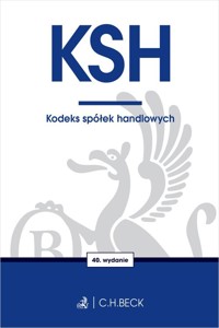 KSH. Kodeks spółek handlowych -  - książka
