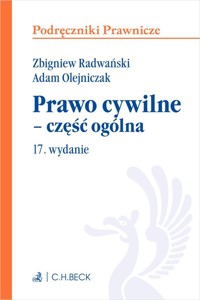 Prawo cywilne - część ogólna - Olejniczak Adam, Radwański Zbigniew - książka