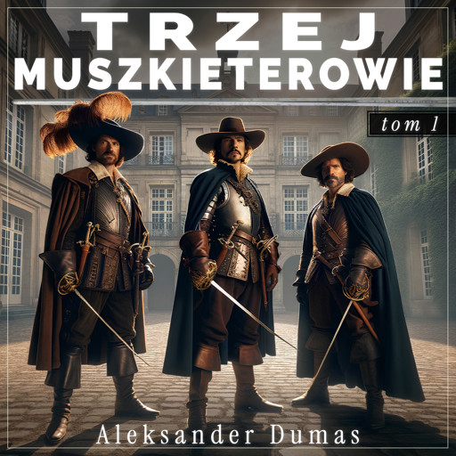Okładka książki Trzej muszkieterowie. Tom 1