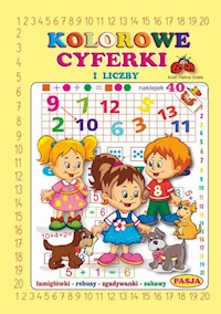 Kolorowe cyferki i liczby - Halina Gołek - książka