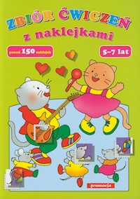 Zbiór ćwiczeń z naklejkami 5-7 lat -  - książka