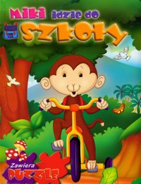 Książeczka z puzzlami: Miki idzie do szkoły -  - książka