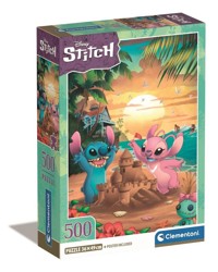 Puzzle 500 Compact Stitch&Angel -  - książka