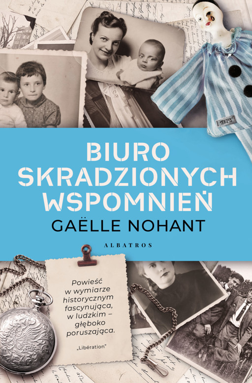 Okładka książki Biuro skradzionych wspomnień - Gaelle Nohant