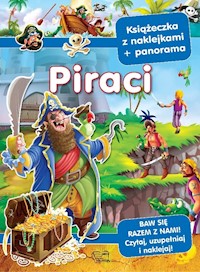Piraci Panoramy z naklejkami -  - książka