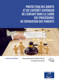 Protection des droits et de l’intérêt supérieur de l’enfant dans le cadre des procédures de séparation des parents - Conseil de l'Europe - ebook
